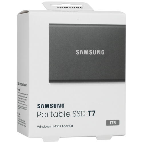 Купить 1000 ГБ Внешний SSD Samsung T7  5046412. Характеристики, отзывы и цены в Донецке