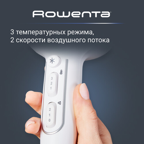 Купить Фен Rowenta Powerline CV5930F0 белый/серый  5608587. Характеристики, отзывы и цены в Донецке