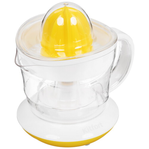 Купить Соковыжималка электрическая Kitfort КТ-1148-1 желтый  9055121. Характеристики, отзывы и цены в Донецке