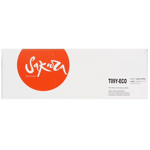 Купить Картридж лазерный Sakura T09Y-ECO желтый, с чипом  9171832. Характеристики, отзывы и цены в Донецке