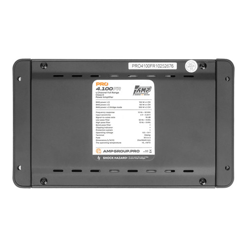 Купить Усилитель AMP PRO 4.100FR  9310746. Характеристики, отзывы и цены в Донецке