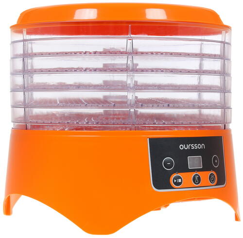 Купить Сушилка для овощей и фруктов Oursson DH2303D/OR оранжевый  1194183. Характеристики, отзывы и цены в Донецке