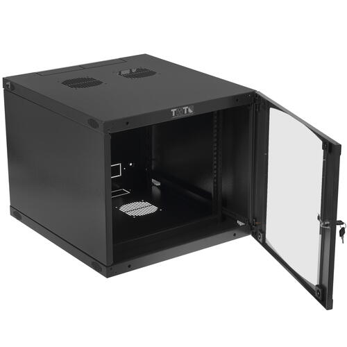 Купить Шкаф коммутационный Lanmaster Next TWT-CBWNG-9U-6x6-BK  1614975. Характеристики, отзывы и цены в Донецке