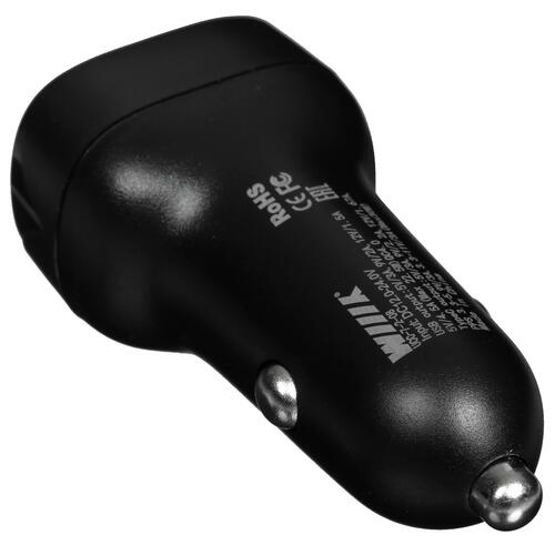 Купить Автомобильное ЗУ WIIIX UCC-7-2-08 черный  9915058. Характеристики, отзывы и цены в Донецке