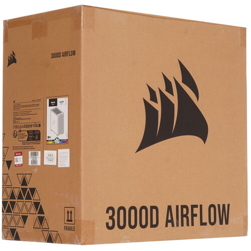 Купить Корпус Corsair 3000D RGB AIRFLOW  5609940. Характеристики, отзывы и цены в Донецке