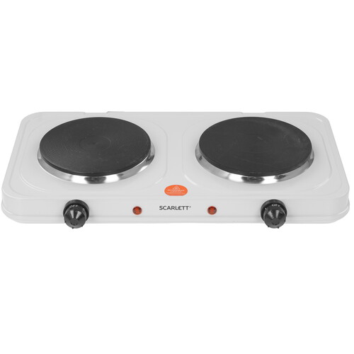 Купить Плита компактная электрическая Scarlett SC-HP700S42 белый  9007607. Характеристики, отзывы и цены в Донецке