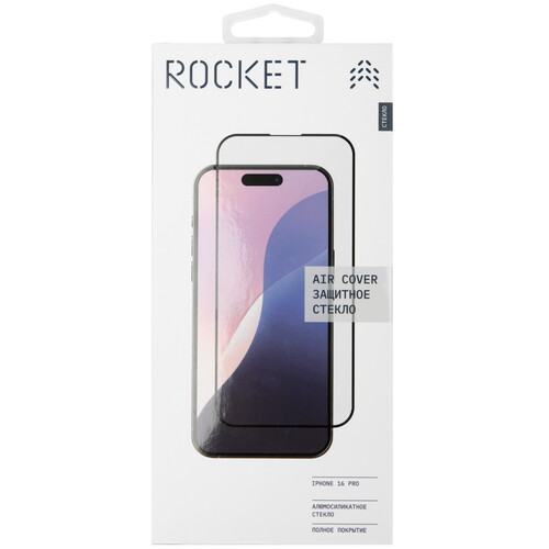 Купить Защитное стекло Rocket для экрана Apple iPhone 16 Pro  5474337. Характеристики, отзывы и цены в Донецке