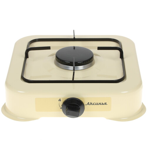 Купить Газовая плитка АКСИНЬЯ КС-101(10) бежевый  8100089. Характеристики, отзывы и цены в Донецке