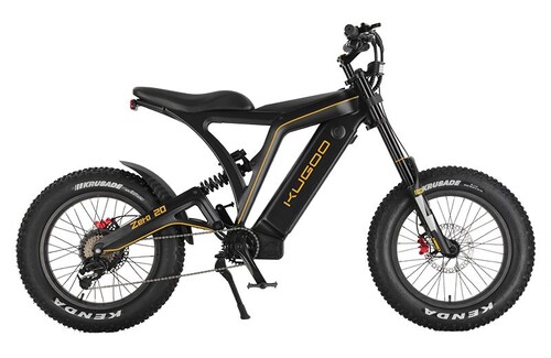 Купить Электровелосипед Kugoo Zero 20 черный  5488240. Характеристики, отзывы и цены в Донецке
