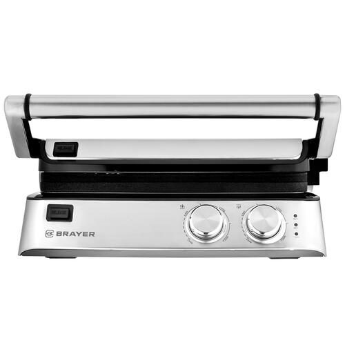 Купить Гриль Brayer BR2007 серебристый  5339611. Характеристики, отзывы и цены в Донецке