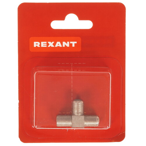 Купить Антенный переходник Rexant F - F - F  9096940. Характеристики, отзывы и цены в Донецке