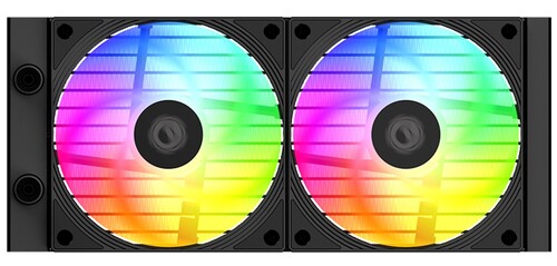 Купить Система охлаждения ID-COOLING FX240 INF черная  5485354. Характеристики, отзывы и цены в Донецке