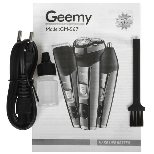 Купить Электробритва Geemy GM-567  5492143. Характеристики, отзывы и цены в Донецке