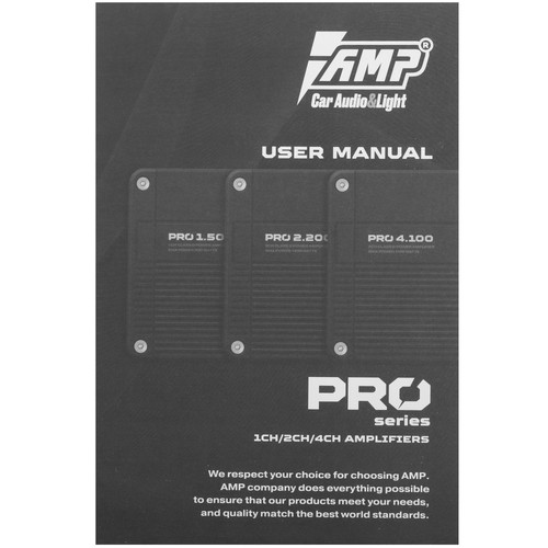 Купить Усилитель AMP PRO 4.100  5447446. Характеристики, отзывы и цены в Донецке