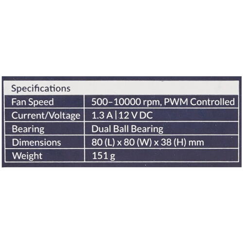Купить Комплект вентиляторов Arctic Cooling S8038-10K  5437733. Характеристики, отзывы и цены в Донецке