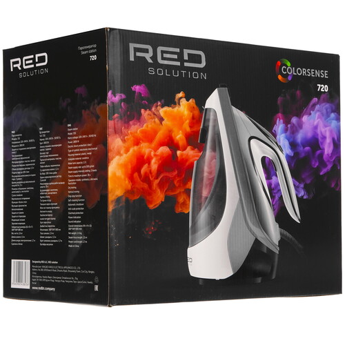 Купить Парогенератор RED SOLUTION COLORSENSE 720 серый  9239226. Характеристики, отзывы и цены в Донецке