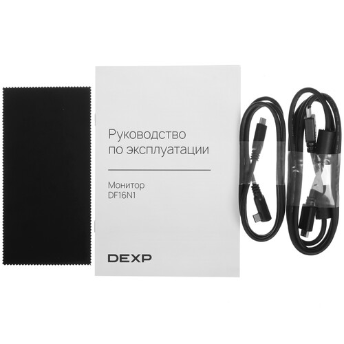 Купить 15.6" Монитор DEXP DF16N1 черный  9152397. Характеристики, отзывы и цены в Донецке