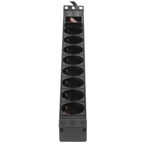 Купить Блок розеток ExeGate ServerPro PDU-19H805 Al-8S-EU3-SW  8185003. Характеристики, отзывы и цены в Донецке