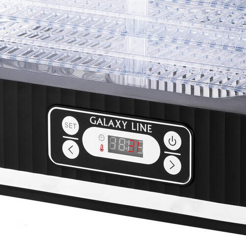 Купить Сушилка для овощей и фруктов Galaxy LINE GL 2638 черный  9135137. Характеристики, отзывы и цены в Донецке