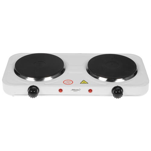 Купить Плита компактная электрическая Atlanta ATH-1739 белый  8158408. Характеристики, отзывы и цены в Донецке