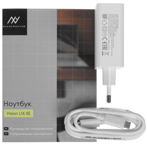 Купить 16" Ноутбук Machcreator Vision L16 SE серый  5643056. Характеристики, отзывы и цены в Донецке