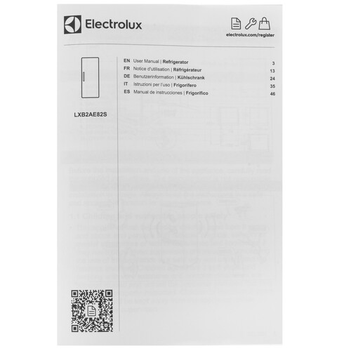Купить Встраиваемый холодильник без морозильника  Electrolux LXB2AE82S  9310713. Характеристики, отзывы и цены в Донецке