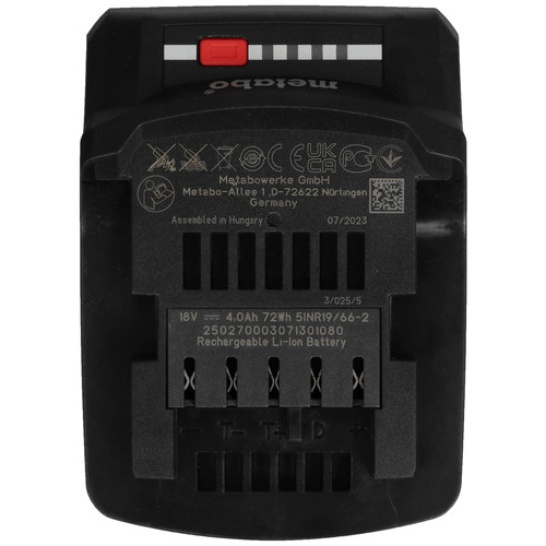 Купить Аккумулятор Metabo 625367000 CAS 18V  5454585. Характеристики, отзывы и цены в Донецке