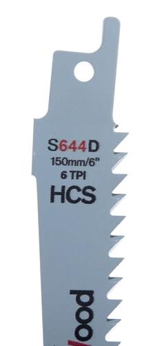 Купить Полотно для сабельных пил BOSCH S644D  9013874. Характеристики, отзывы и цены в Донецке