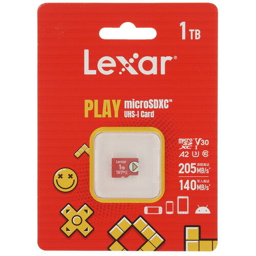 Купить Карта памяти Lexar PLAY microSDXC 1000 ГБ  5629591. Характеристики, отзывы и цены в Донецке