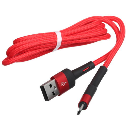 Купить Кабель круглый TFN micro USB - USB 2.0 Type-A красный 1.2 м  5465798. Характеристики, отзывы и цены в Донецке
