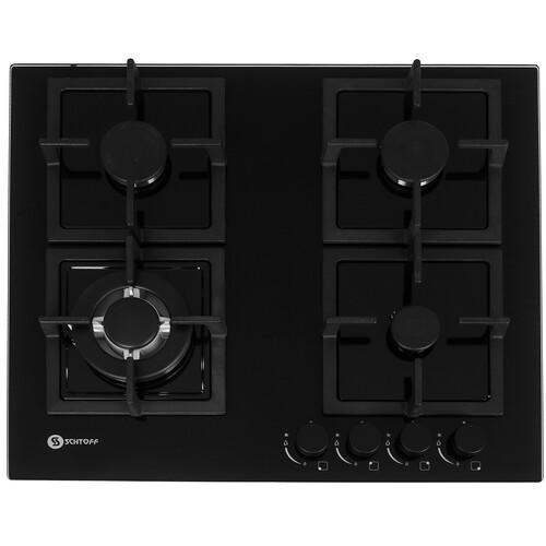Купить Газовая варочная поверхность SCHTOFF H 6001 C02 IS BLACK  9295451. Характеристики, отзывы и цены в Донецке