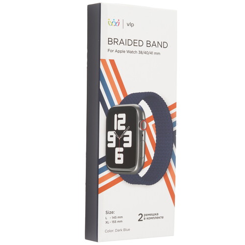 Купить Ремешок VLP для Apple Watch 38/ 40/ 41mm синий  9263184. Характеристики, отзывы и цены в Донецке