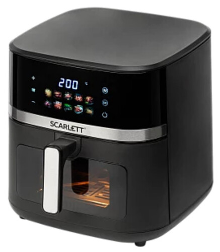 Купить Аэрогриль Scarlett SC-AF15S04D черный  9305845. Характеристики, отзывы и цены в Донецке