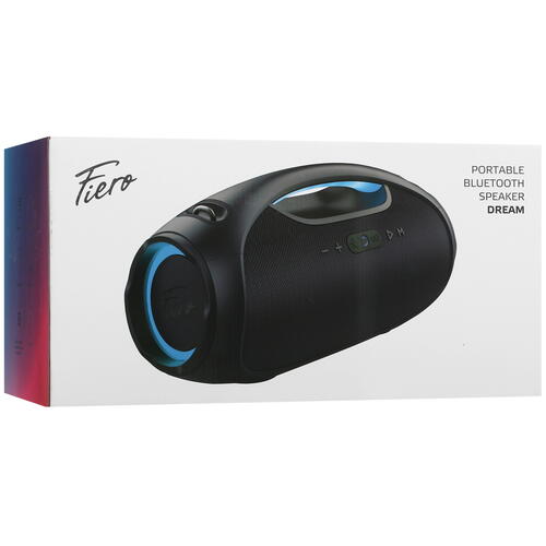 Купить Портативная колонка Fiero Dream FR600, черный  5404668. Характеристики, отзывы и цены в Донецке