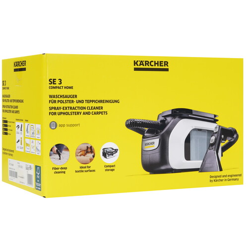 Купить Пылесос Karcher SE 3 Compact Home черный  9302195. Характеристики, отзывы и цены в Донецке
