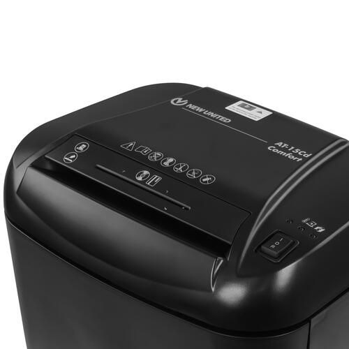 Купить Уничтожитель бумаг New United AT-12Cd  8192373. Характеристики, отзывы и цены в Донецке