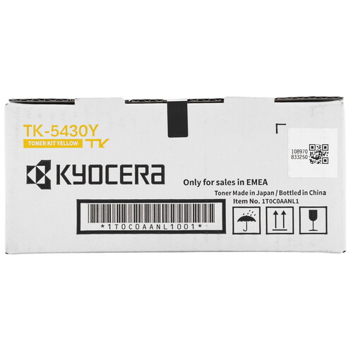 Купить Тонер-картридж лазерный Kyocera TK-5430Y желтый  9113625. Характеристики, отзывы и цены в Донецке