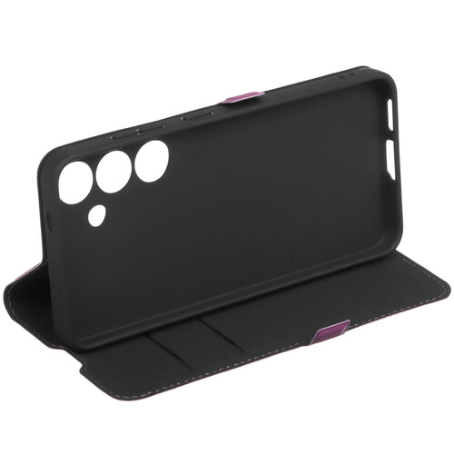 Купить Чехол-книжка  BoraSCO Book Case для Samsung Galaxy S25 фиолетовый  5605520. Характеристики, отзывы и цены в Донецке