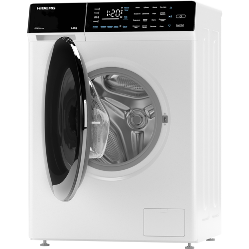 Купить Стиральная машина HIBERG i-DDQ9-612 W белый  9917955. Характеристики, отзывы и цены в Донецке