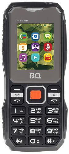Купить Сотовый телефон BQ 1842 Tank Mini черный  1229738. Характеристики, отзывы и цены в Донецке