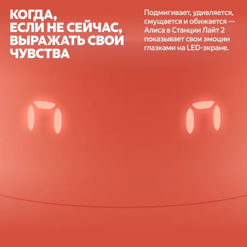 Купить Умная колонка Яндекс Станция Лайт 2 оранжевый  5496052. Характеристики, отзывы и цены в Донецке