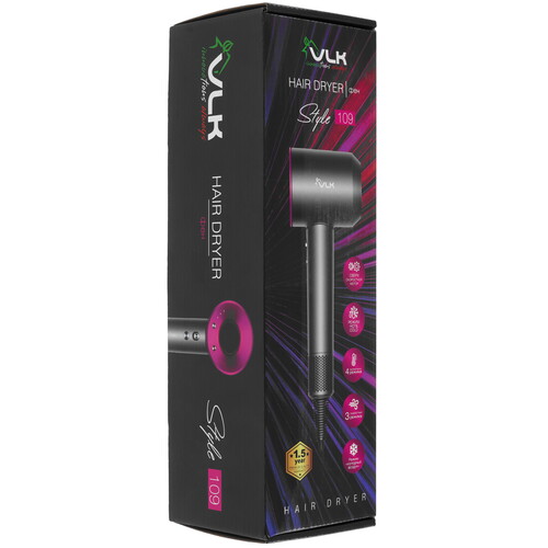 Купить Фен VLK Style-109 серый/розовый  9233758. Характеристики, отзывы и цены в Донецке