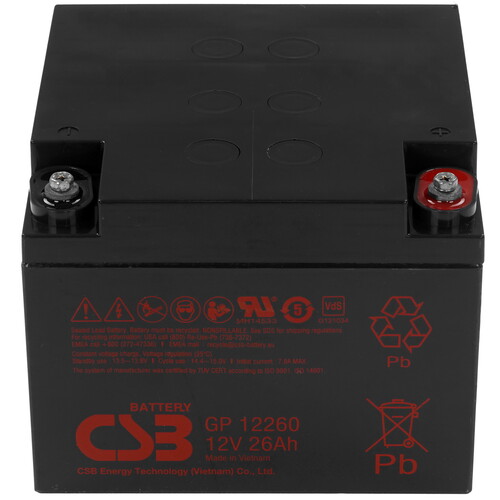 Купить Аккумуляторная батарея для ИБП CSB GP 12260  9281116. Характеристики, отзывы и цены в Донецке