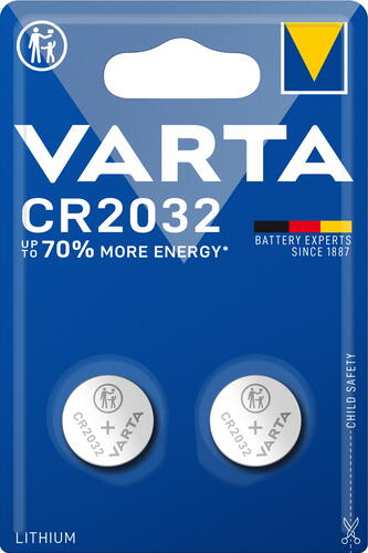 Купить Батарейка Varta плоская / CR2032  4743114. Характеристики, отзывы и цены в Донецке