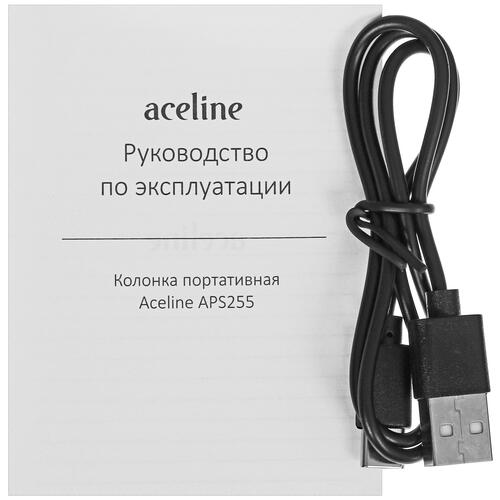 Купить Портативная колонка Aceline APS255, черный  5401893. Характеристики, отзывы и цены в Донецке