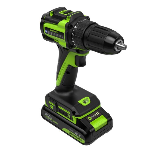 Купить Дрель-шуруповерт Greenworks DD345 24V  9305489. Характеристики, отзывы и цены в Донецке