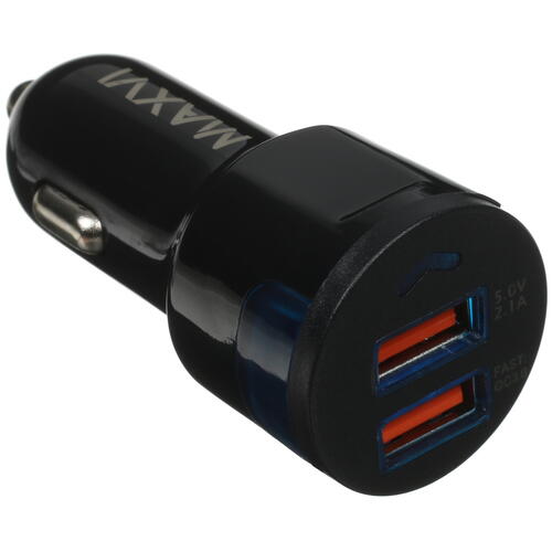 Купить Автомобильное ЗУ Maxvi CCM-522 Plus T черный  5366937. Характеристики, отзывы и цены в Донецке