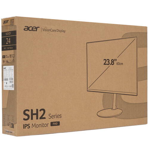 Купить 23.8" Монитор Acer SH242YEbmihux черный  5455411. Характеристики, отзывы и цены в Донецке