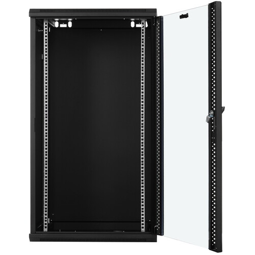 Купить Шкаф коммутационный Hyperline TWB-2245-GP-RAL9004  8193858. Характеристики, отзывы и цены в Донецке