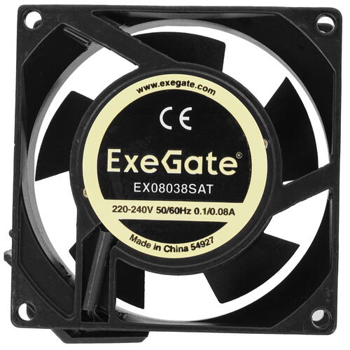 Купить Вентилятор ExeGate EX08038SAT [EX289002RUS]  5358434. Характеристики, отзывы и цены в Донецке